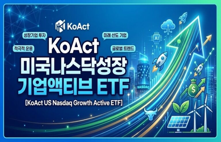 연금저축·IRP로 담는 미국 액티브 ETF, KoAct 미국나스닥성장기업액티브(0015B0) 장단점 총정리 | 2026년 8월