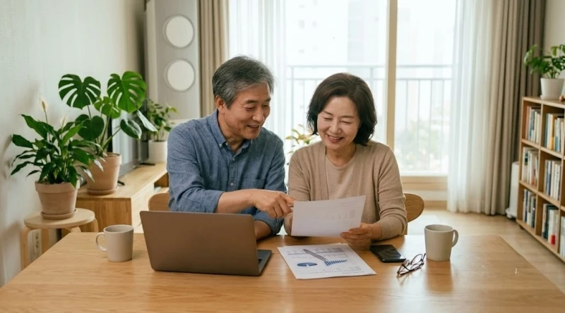 은퇴-후-안심하는-부부